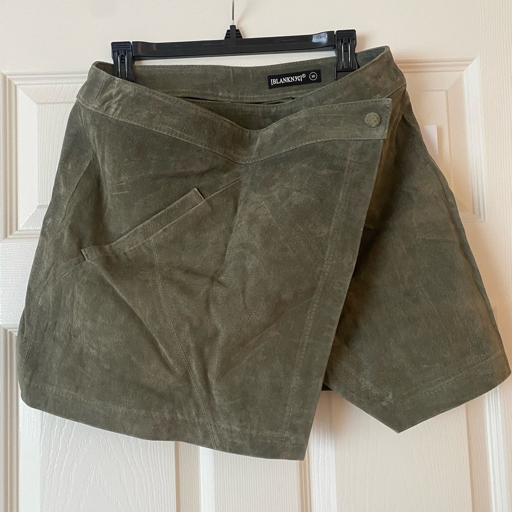 BlankNYC Green Wrap Skirt - NEW!